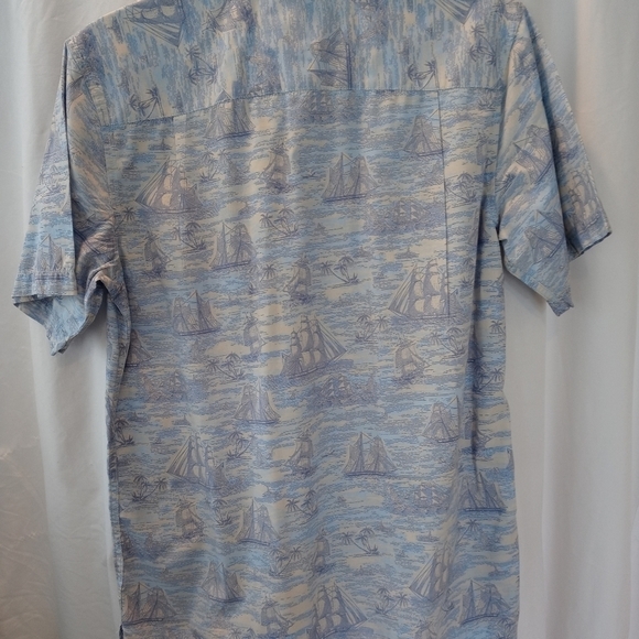 Saddlebred short sleeve Mens Medium button down - Picture 5 of 6